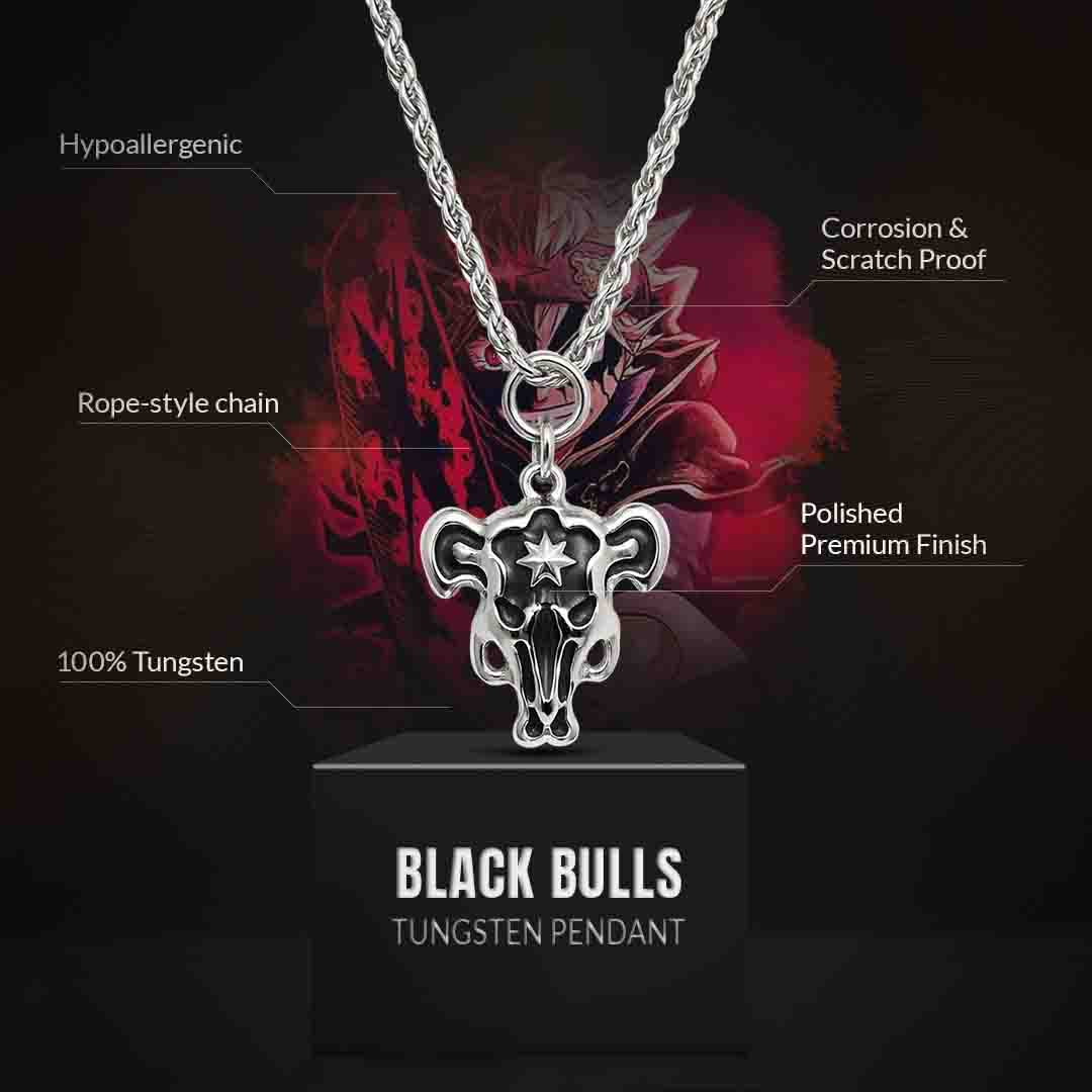 Black Bulls Pendant anime pendant - product benefits and materials