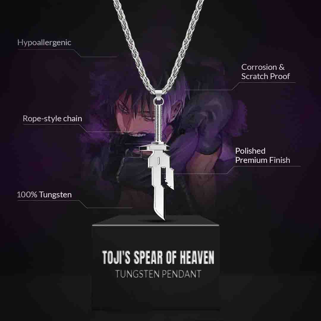 Toji Spear of Heaven Pendant anime pendant - product benefits and materials