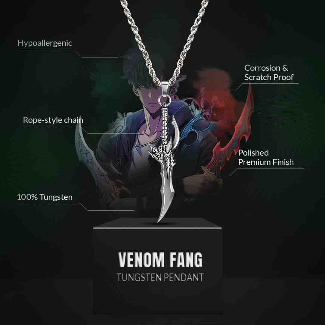 Venom Fang Pendant anime pendant - product benefits and materials