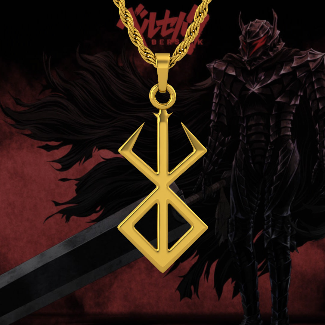 Brand of Sacrifice 18K Gold Pendant [Tungsten]