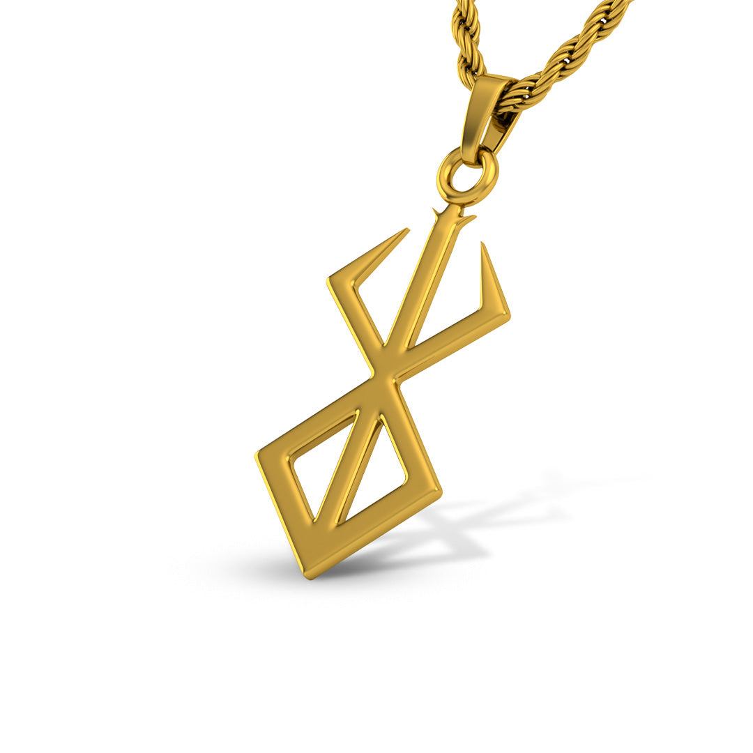 Brand of Sacrifice 18K Gold Pendant [Tungsten]