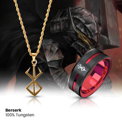 Berserk pendant + Berserk Ring [Tungsten]