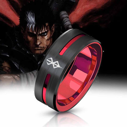 Berserk pendant + Berserk Ring [Tungsten]