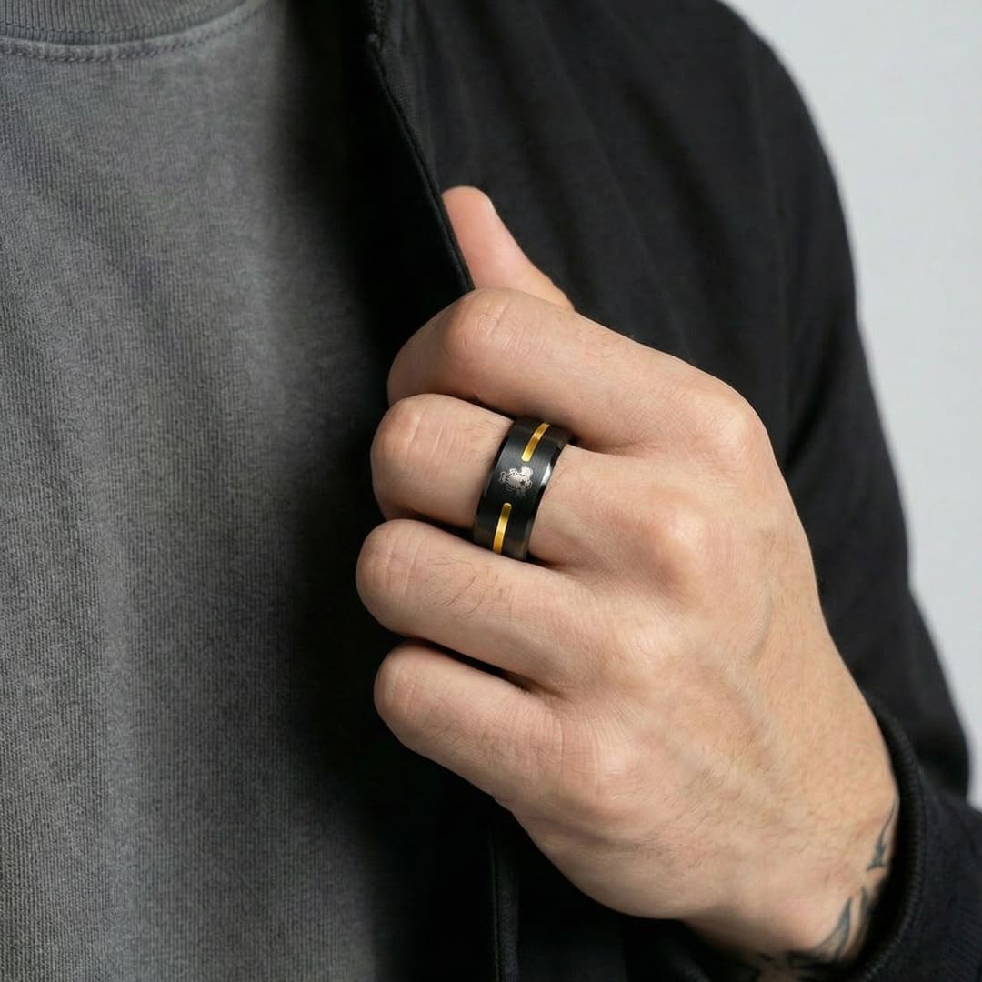 Black Bull 18K Gold