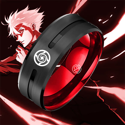 Jujutsu Kaisen Pendant + Jujutsu Kaisen High Ring [Tungsten]