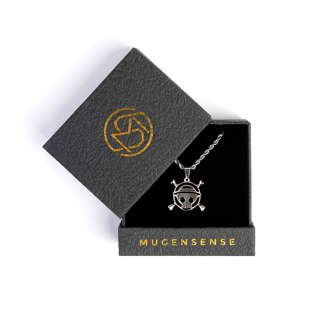 Straw Hat Pirates Pendant + Zoro Pirate Hunter Ring [Tungsten