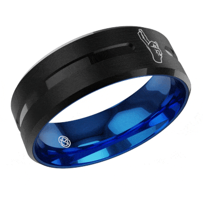 Satoru Gojo Tungsten Ring – MugenSense Satoru Gojo Tungsten Ring – MugenSense