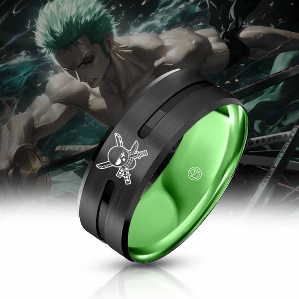 Zoro Pirate Hunter Tungsten Ring – MugenSense