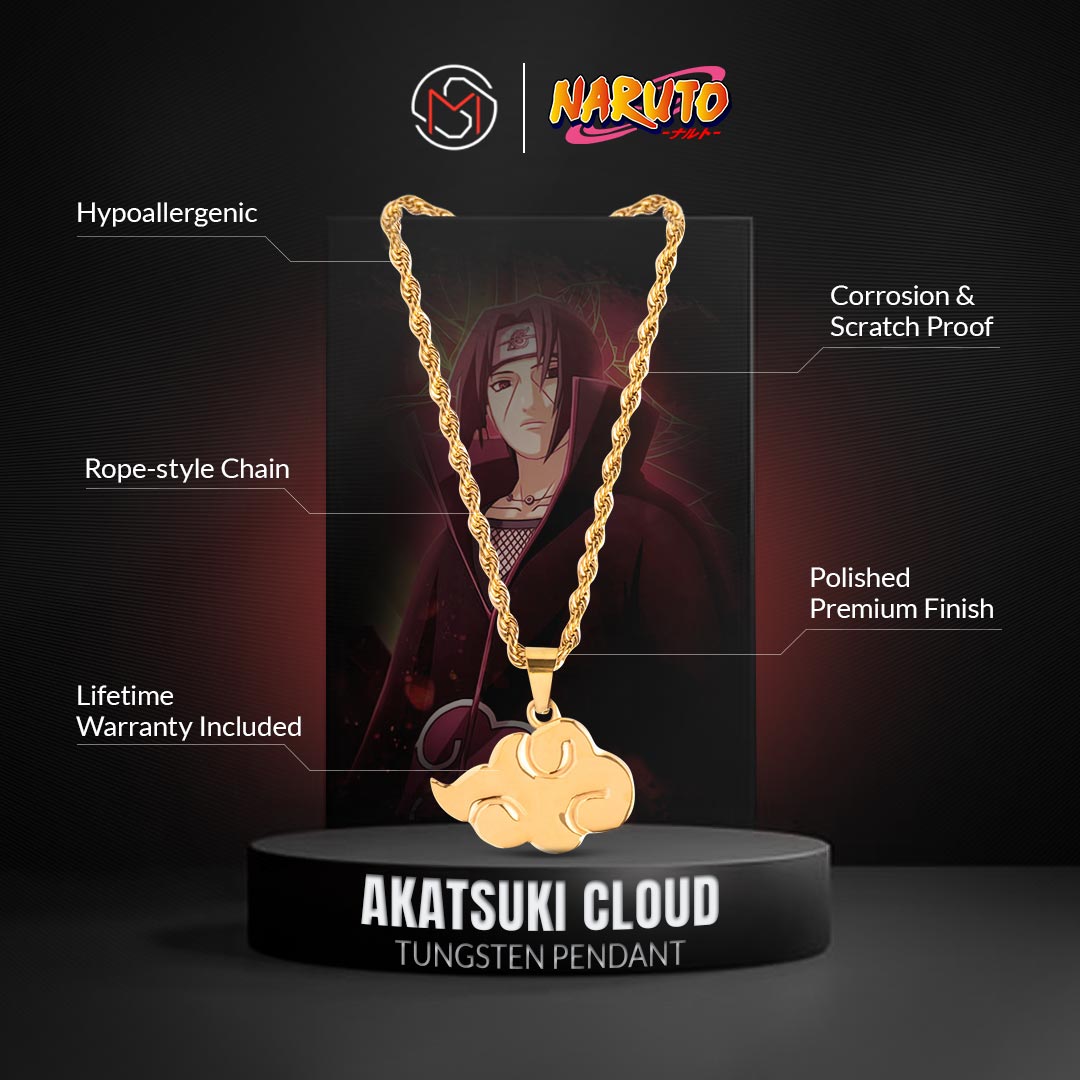 Akatsuki Cloud Pendant [Tungsten] – MugenSense